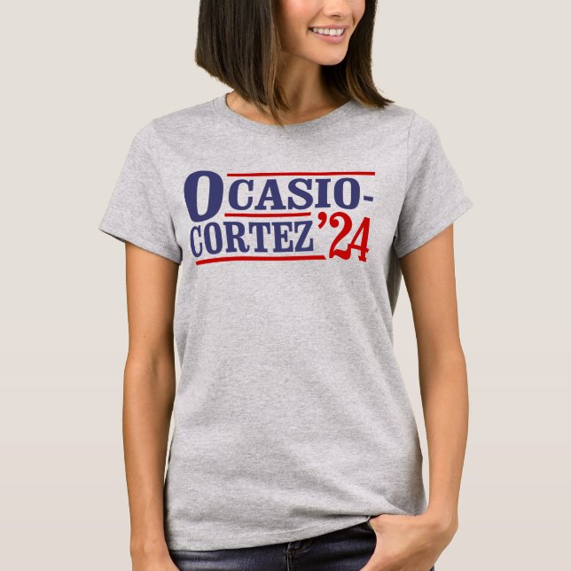 CAMISETA OCASIO CORTEZ '24 (Anverso)