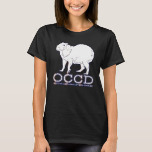 Camiseta Occd   Love Capybara Cute Guinea Pig Pet Tee