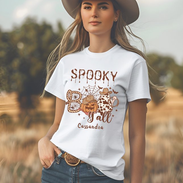 Camiseta occidental de Halloween Country espeluzna (Subido por el creador)