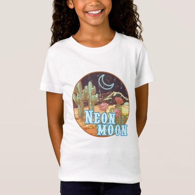 Camiseta Occidental Neon Moon Retro (Anverso)