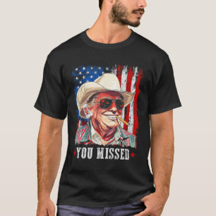 Camiseta Occidental Vaquero Trump Te Perdiste Trump 2025 Am