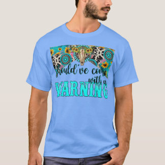 Camiseta Occidente Turquoise Bull Skouldle con 
