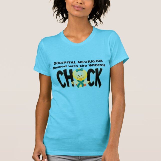 Camiseta occipital de la conciencia de la (Anverso)