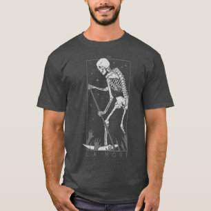 Camiseta Occult Der Tod Tarot Card La Muerte La Mort Gótico