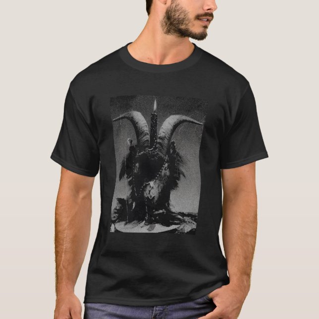 Camiseta Occult Gothic Witchcraft Gótico Oscuro Art Satanic (Anverso)
