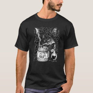 Camiseta Occult Gótico Grunge Dark Wave Punk gótico Premium