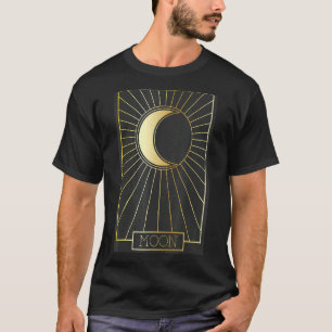 Camiseta Occult Magic Celestial Moon Tarot Eclipse