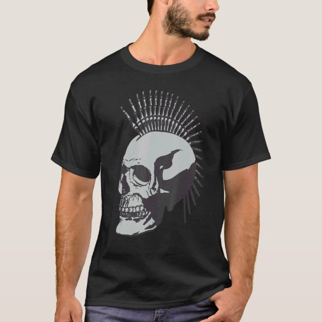 Camiseta Occult Magic Skull Punk (Anverso)