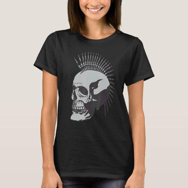 Camiseta Occult Magic Skull Punk (Anverso)