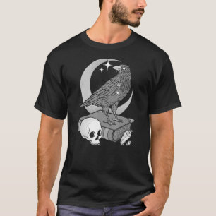 Camiseta Occultismo Misticismo Muerte Amor Calavera 2