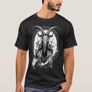 Camiseta Occulture Gothic Demon Satanic Heads