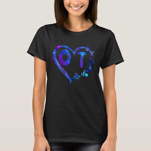 Camiseta Occupational Therapist Funny Pediatric OT Month  1 (Anverso)