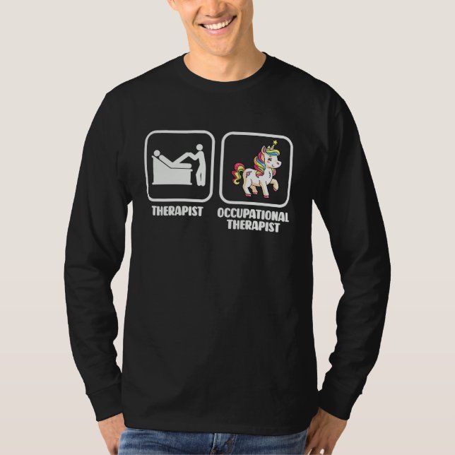Camiseta Occupational Therapist Funny Pediatric OT Month  6 (Anverso)