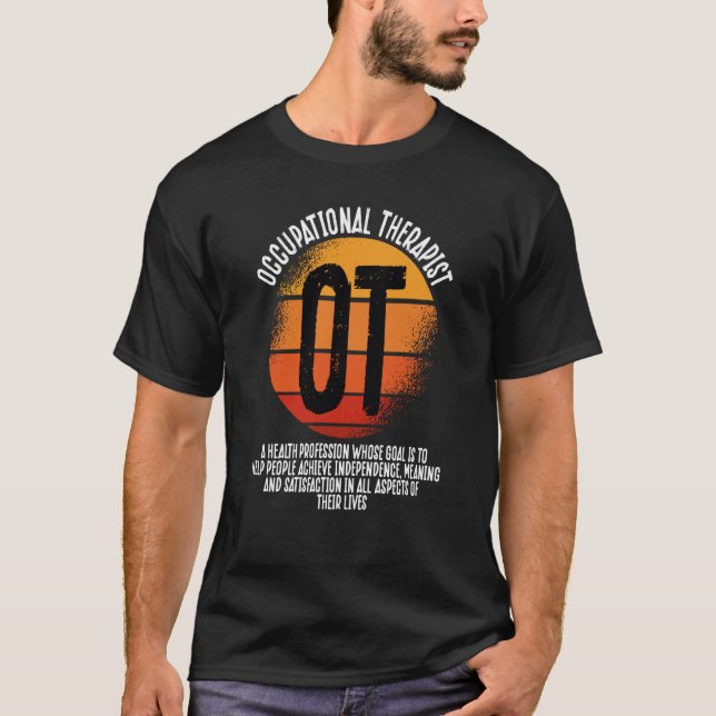 Camiseta Occupational Therapist OT Squad Healthcare Profess (Anverso)