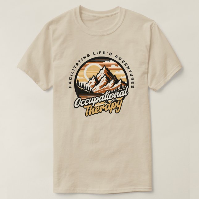 Camiseta Occupational Therapy Funny  (Diseño del anverso)