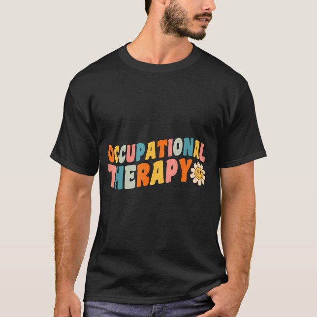 Camiseta Occupational Therapy Groovy Occupational Therast O (Anverso)