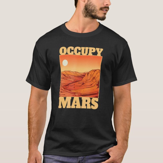 Camiseta Occupy Mars_2 (Anverso)