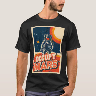 Camiseta Occupy Mars Aerospace Space Travel