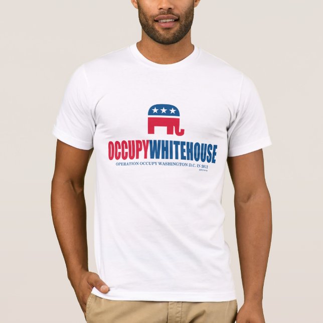 Camiseta Occupy Whitehouse (Anverso)