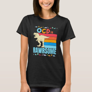 Camiseta Ocd Es Un Increíble Chico Chica Ocd Awareness Dino