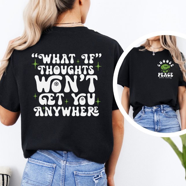 Camiseta OCD Recovery Choose Peace over Relief (Subido por el creador)