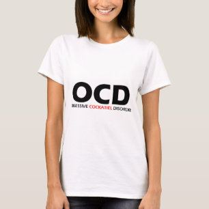 Camiseta OCD - Trastorno obsesivo de la Cockatiel