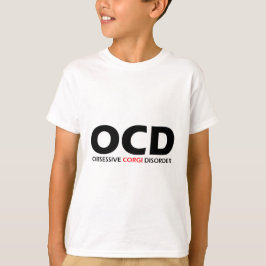 Camiseta OCD - Trastorno obsesivo del Corgi
