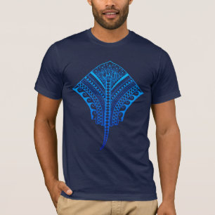 Camiseta ocean_blue_sting_ray