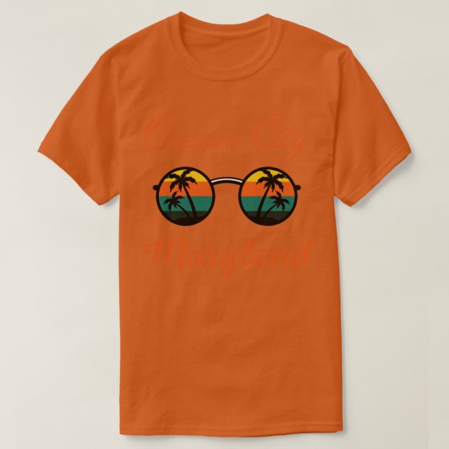 Camiseta Ocean City Maryland (Diseño del anverso)