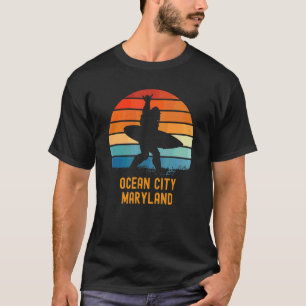 Camiseta Ocean City Maryland Sasquatch Souvenir