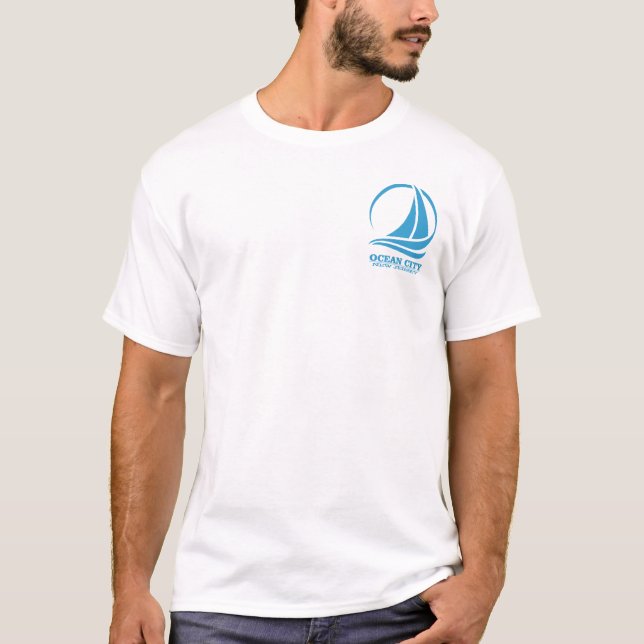 Camiseta Ocean City NJ (concha de mar) (Anverso)