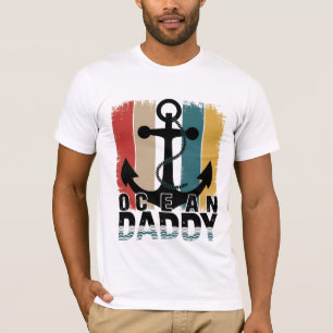 Camiseta Ocean Daddy Guay Beach Vibes T-Shirt for Sea