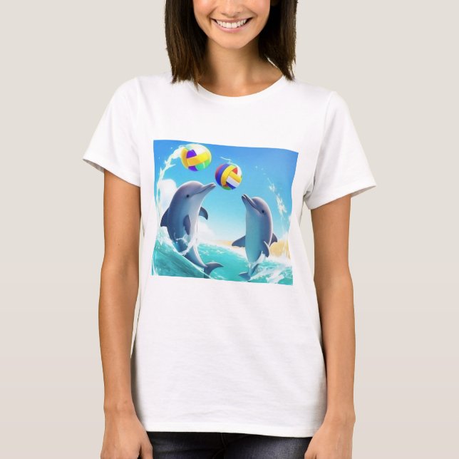 Camiseta Ocean Dolphins (Anverso)