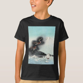 Camiseta Ocean Dragon Rising to Mt. Fuji HOKUSAI Ukiyo-e
