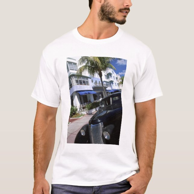 Camiseta Ocean Drive, Miami Beach Florida (Anverso)