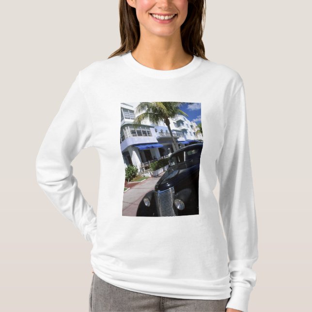 Camiseta Ocean Drive, Miami Beach Florida (Anverso)