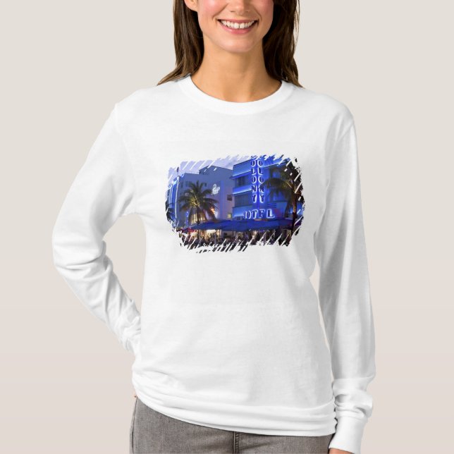 Camiseta Ocean Drive, South Beach, Miami Beach, 2 (Anverso)