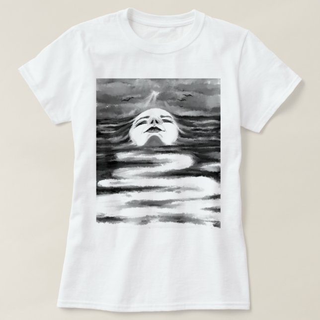 Camiseta Ocean Face T-Shirt (Diseño del anverso)