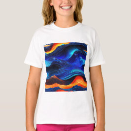 Camiseta Ocean Lava "Aquaflame"