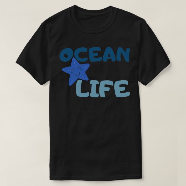 Camiseta Ocean Life Fun Summer Beach Sand Surf Design (Diseño del anverso)