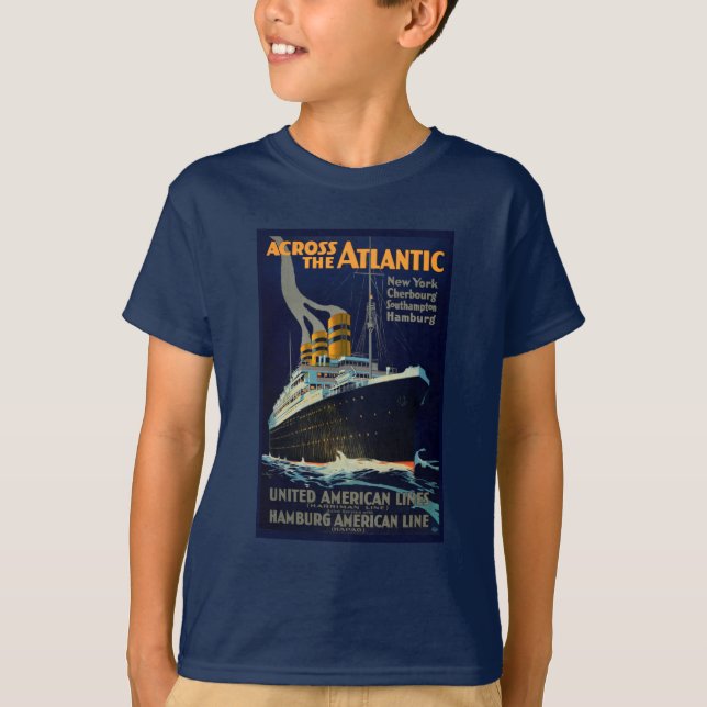 CAMISETA OCEAN LINER EUROPA AMERICA (Anverso)
