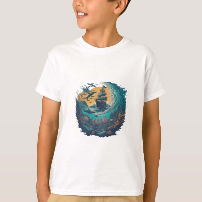 Camiseta Ocean Odyssey (Anverso)