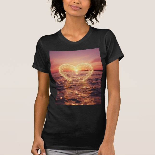 Camiseta Ocean Of Oneness Heartlight (Anverso)