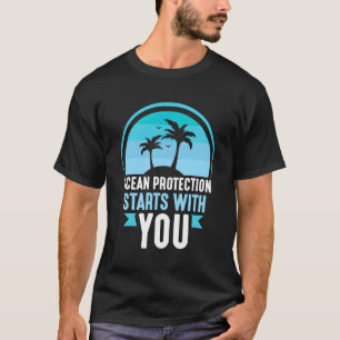 Camiseta Ocean Protection St: ahorra protección limpia se