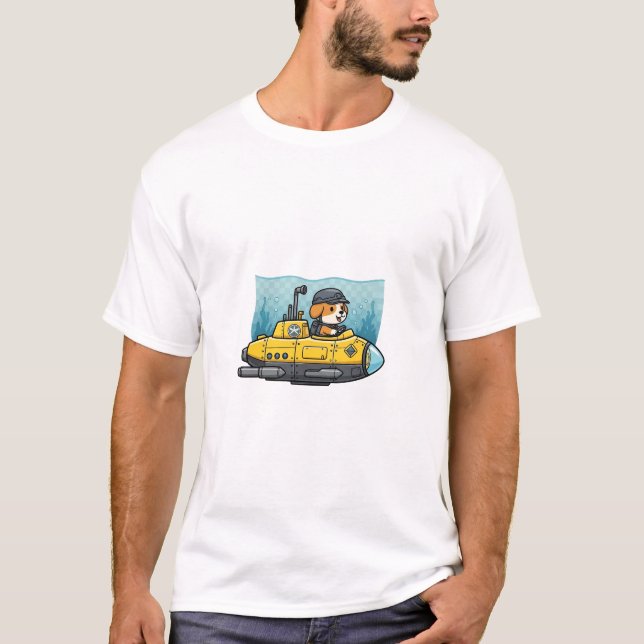 Camiseta Ocean Pup Voyage (Anverso)