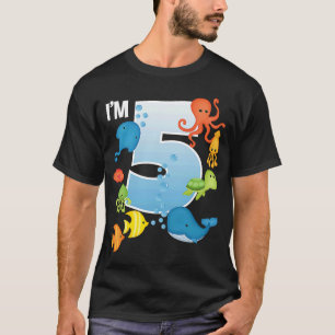Camiseta Ocean See Underwater 5 Años Under Sea Birt