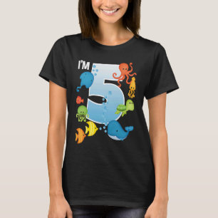 Camiseta Ocean See Underwater 5 Años Under Sea Birt