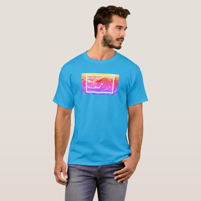 Camiseta Ocean Sunset (Anverso completo)