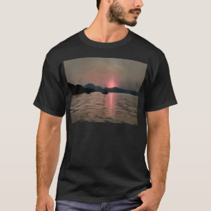 Camiseta Ocean Sunset Sailboat Sunset Bozburun Marmaris