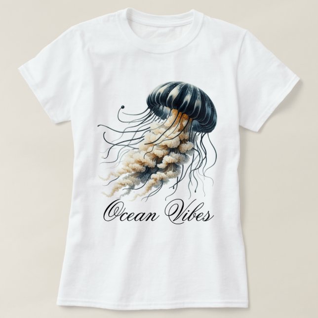 Camiseta Ocean Vibes (Diseño del anverso)